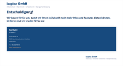 Desktop Screenshot of isuplan.de